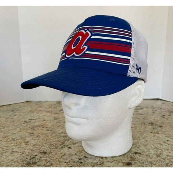 47 Cooperstown Collection Retro Style Atlanta Braves Ball Cap Adult Fitted OSS - Picture 1 of 11